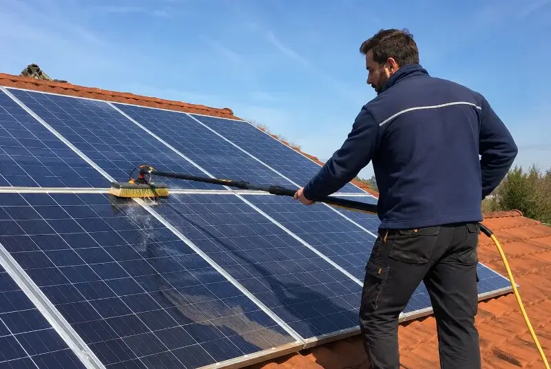 Nettoyage et entretien de panneaux solaires à Monein